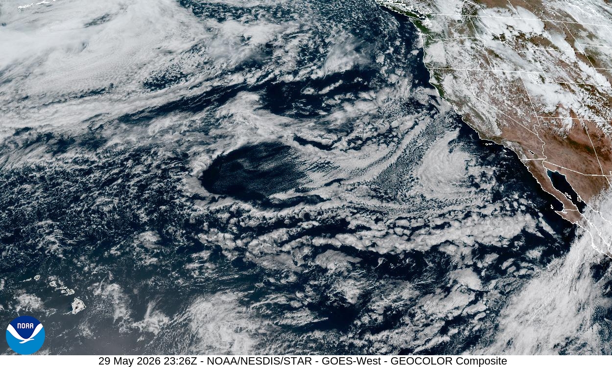 CONUS GeoColor satellite imagery near Phoenix, AZ
